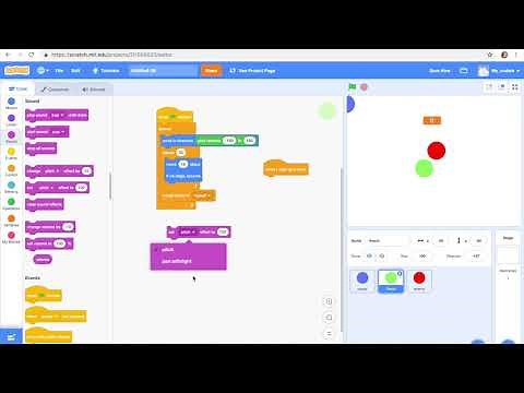 36. Circle War Game in Scratch (part 1)