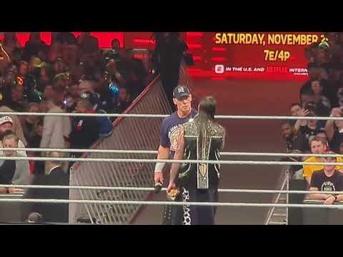 John Cena's FINAL RAW MATCH!