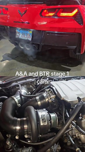 Killer YSI Vortech blower and a stage 1 BTR cam. Nice set up. #corvette #stingray #lt1 #cammed #chop | Juiced Motorsports