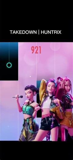 KPOP DEMON HUNTERS SONG | TAKEDOWN #kpopdemonhunters #huntrix