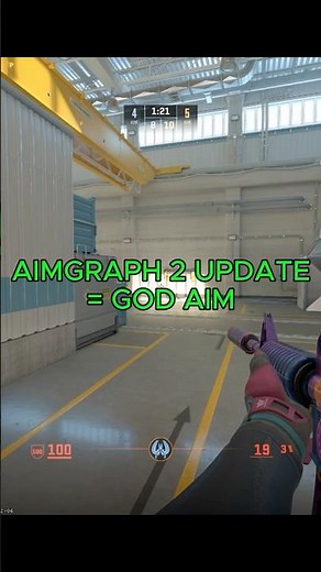 AIMGRAPH 2 UPDATE = GOD AIM 😳(CS2 UPDATE)