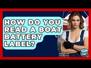 How Do You Read A Boat Battery Label? - Boat Life Masters