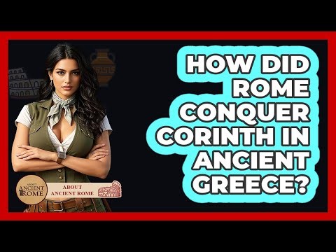 How Did Rome Conquer Corinth In Ancient Greece? - All About Rome