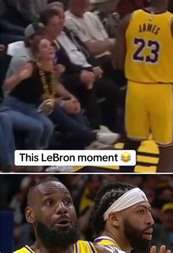 LeBron James Startles Nuggets Fan During NBA Playoff
