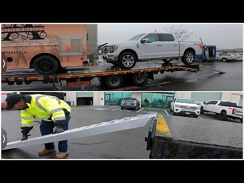 #Hotshot40LLC | Gator Trailer | First time using 10’ ramps with mega ramp