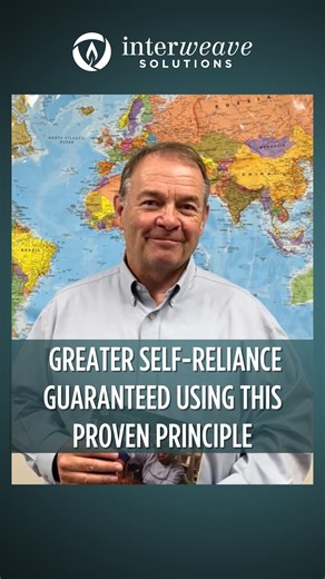(1/52) In our first principle video, Dean Curtis shares a timeless principle that can transform your life! This insight empowers you to not only dream of a better life but create one through steady, intentional effort. It’s about turning your learning into action and your action into freedom. Take charge of your growth and live with purpose and direction. Comment below a commitment you’ve made and are keeping! | Interweave Solutions International