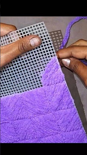 Handmad PlasticCanvas bag #shorts #bagmaking