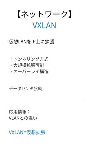 【応用情報処理】VXLANとは？30秒で要点解説