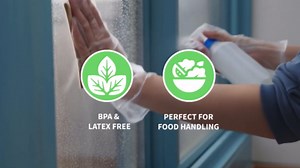 Keppi 100 pcs Disposable Gloves - BPA & Latex Free - Gloves Disposable Latex Free - For Food Handling - Food Safe - For Cooking - Bulk Purchase - Great Fit - Plastic