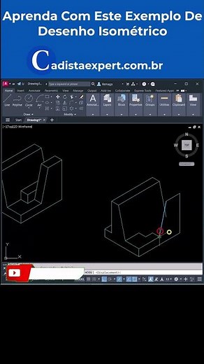 📐AutoCAD Web Desenhos Isométricos Simplificados em 1 Minuto