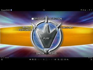 Power Rangers Dino Thunder Volume 1:Day Of The Dino 2004 DVD Menu Walkthrough