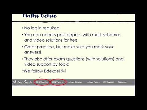 Year 11 Maths Revision