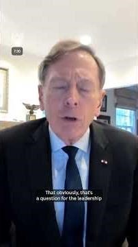 Former CIA director wants Australia to help US secure Strait of Hormuz | 7.30
