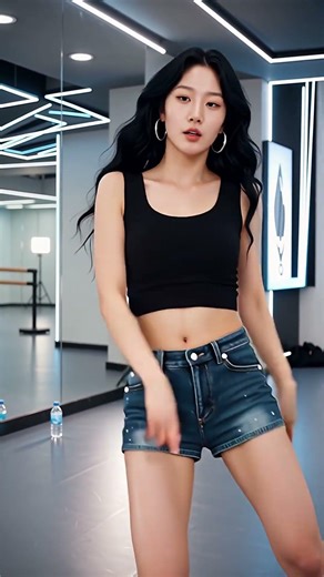 Energetic K-Pop Style Dance Practice