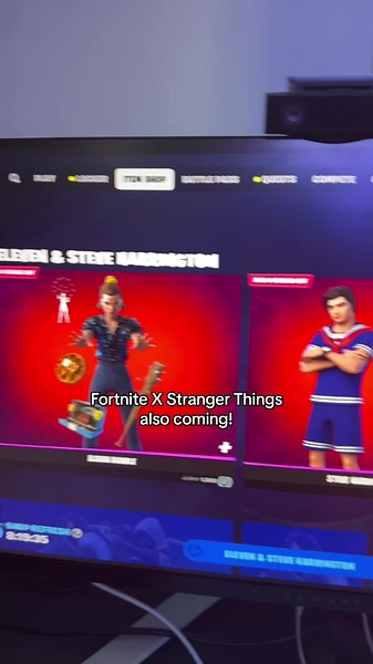 Fortnite X Stranger Things Crossover: Eleven and Steve Harrington Joining Fortnite!