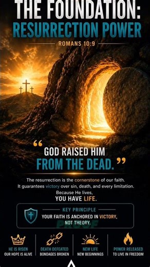 “If the resurrection is real… then nothing in your life is final.”