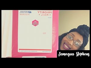 HOW TO USE USPS FREE LABELS|WITH USPS TRACKING LABEL | Jamequa Stephens