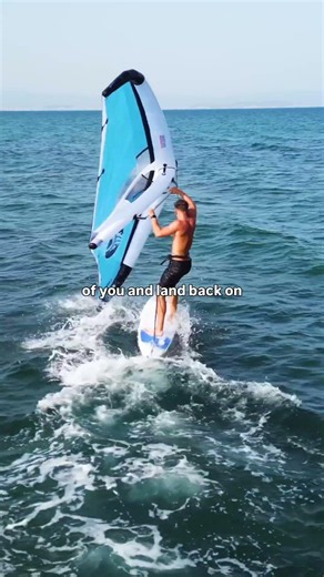 Light wind wing foil start technique breakdown