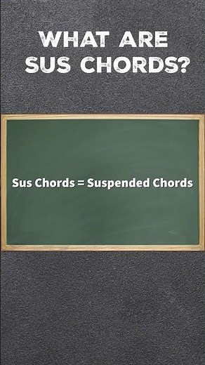 How to play SUS chords