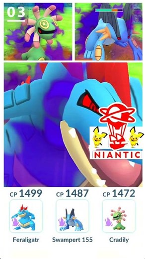 Using Triple Shadow Pokemon in #pokemongo