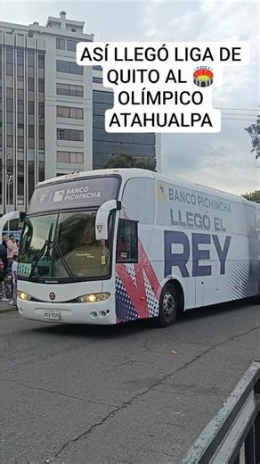 Asi llegó Liga de Quito al estadio 🏟️ Olímpico Atahualpa para la FINAL de la copa Ecuador 🇪🇨🏆