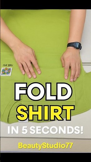 Quickly Folding Short Sleeve Shirts: A Guide for Travelers #shorts #SmartFolding