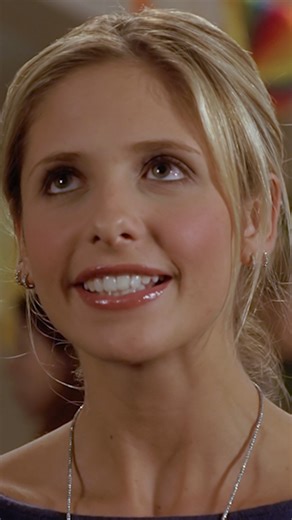 The one thing Buffy didn’t see coming: a birthday cake. | Buffy The Vampire Slayer