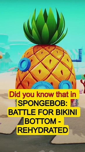Fun Facts from SpongeBob Battle for Bikini Bottom - Rehydrated