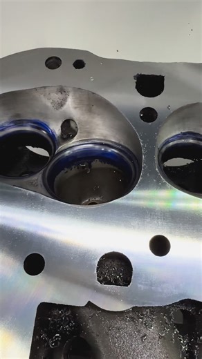 New valve job put in, these heads are ready to flow some more air for years to come👊🏼 Call or message us today to get your heads in for a freshen up before summer!🏁 #evpm #motorsports #valvejob #cnc #racing | East Valley Performance Machine