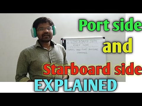 Port side and Starboard side explained @Shipsandport