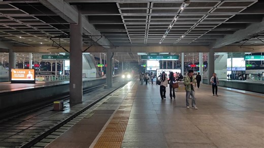 中国铁路G326（高326次）济南西→北京南 CR400AF-Z倍速右侧展望(POV)