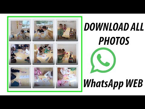 Download all / multiple photos from WhatsApp Web [Tutorial]