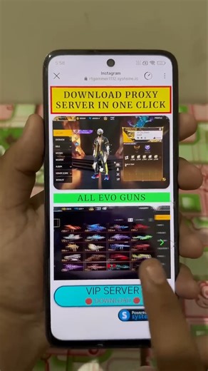 latest proxy server download 🤯 #freefiremax #freefire