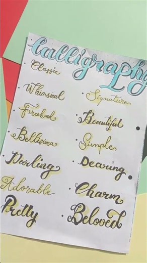 13 free style calligraphy fonts ..🧿🤌❤️..#music #handwriting #calligraphy #handlettering #love