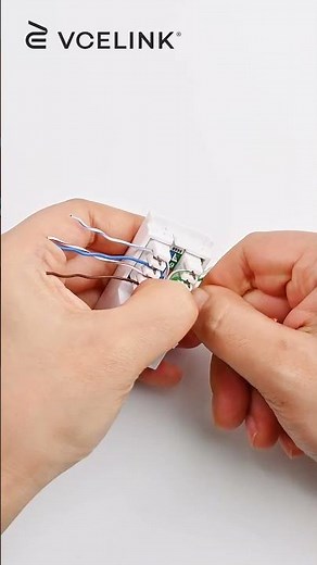 How to Use a Krone Punch Down Tool?#shorts #rj45 #cat6 #punchdown #keystonejack #tutorial #tools