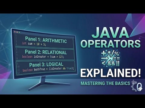 Java Operators Explained: Master Arithmetic, Relational, and Logical Operators [ EP-5 ]