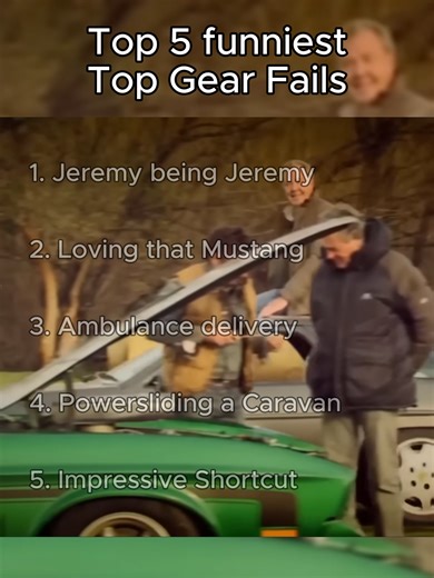 Top 5 funniest Top Gear Fails! #topgearuk#topgear#topgearmoments #grandtour#jeremyclarkson #jamesmay #richardhammond