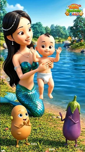 Machli jal ki rani hai, jeevan uska pani hai🐠 ! | 3D Hindi Rhymes
