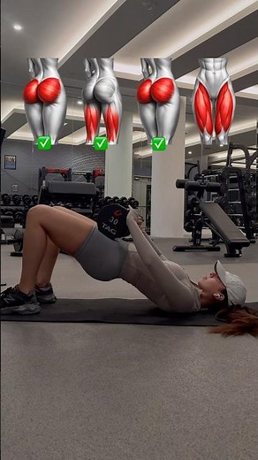 DO THIS TO GROW YOUR GLUTES AT HOME // Best Exercises for Women #glutes #glutesworkout #homeworkout