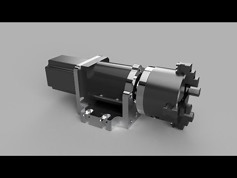 CNC drehen und fräsen mit der 4 Achse