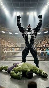 Hulk vs Venom 😱 Lekin Aage Jo Hua Woh Dil Tod Dega #shorts #hulk #ai