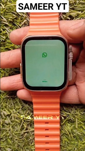 T800 ultra me WhatsApp kaise chalaye 👍 | How to use WhatsApp in t800 ultra smartwatch #shorts #short