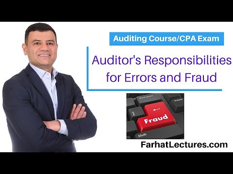 Auditor's Responsibilities for Errors and Fraud