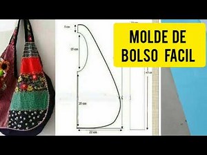 Como Hacer Molde Para Bolso de Tela