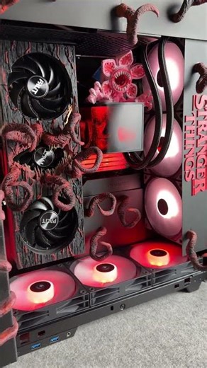 My Stranger Things Inspired PC Build - SSUPD Xhuttle Case + Palit Maker Feature #gaming #pcbuild