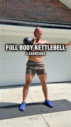 Full Body Kettlebell Workout | 5 Exercises