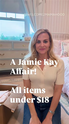 Ali Anderson | Motherhood | Routine & Lifestyle Coach on Instagram: "From one mama to another, I can’t hold out on you! Seriously so many good finds for under $18. Comment LINK for everything in my @jamiekay haul! #notanad #welcome2mamahood #littlegirl #shopping"