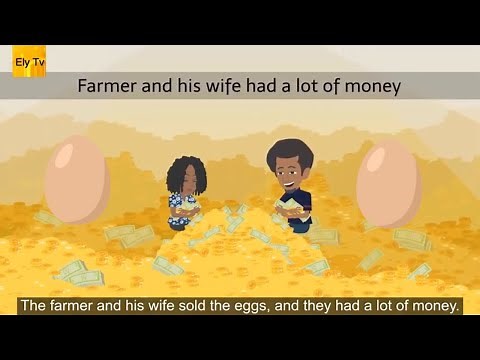 The goose that laid golden eggs- Moral stories for children about patience