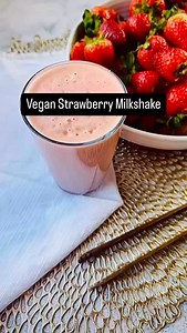 66 reactions · 12 shares | Vegan Strawberry Coconut Yogurt Milkshake...