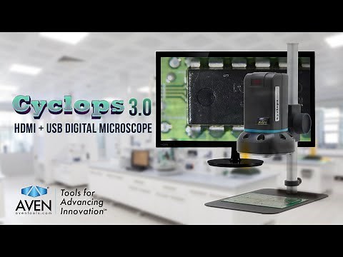 Aven Cyclops 3.0 Digital Microscope with USB 3.0 and HDMI